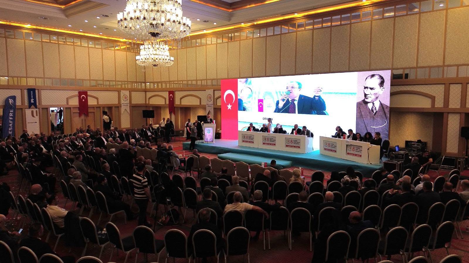 FEDERASYONUMUZUN 8.OLAĞAN GENEL KURULU BİRLİK VE BERABERLİK İÇERİSİNDE GERÇEKLEŞTİRİLDİ…